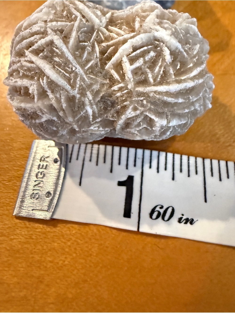 Natural Desert Rose Selenite Decorative Stone - White